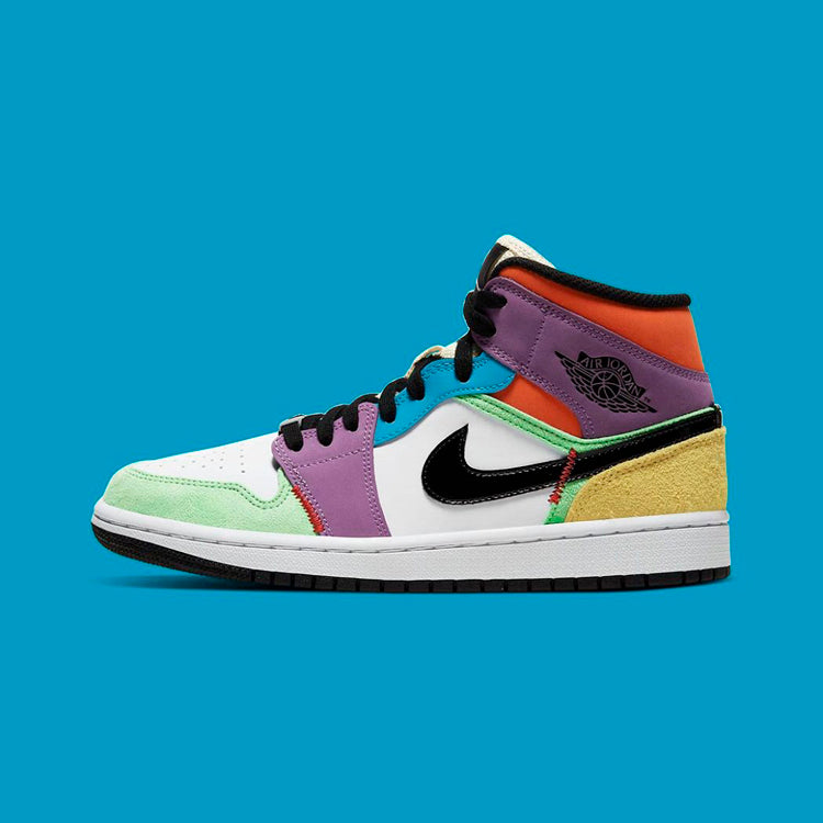 JORDAN 1 RETRO MID WMNS SE MULTI-COLOR
