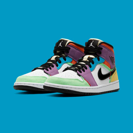 JORDAN 1 RETRO MID WMNS SE MULTI-COLOR