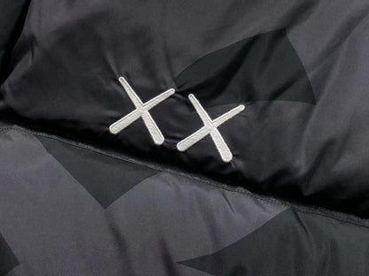 KAWS X THE NORTH FACE RETRO 1996 NUPTSE JACKET BLACK
