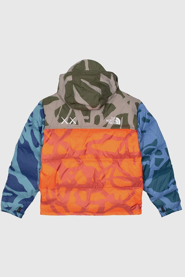 KAWS X THE NORTH FACE RETRO 1996 NUPTSE JACKET MOONLIGHT IVORY