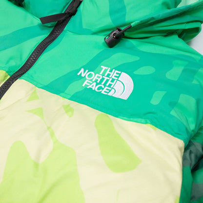 KAWS X THE NORTH FACE RETRO 1996 NUPTSE JACKET SAFETY GREEN