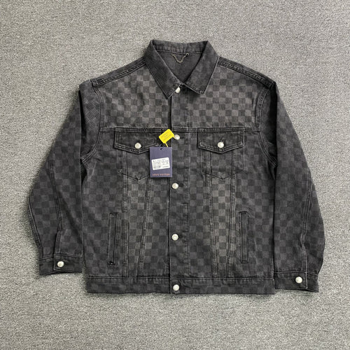 Louis Vuitton Damier Denim Jacket Black