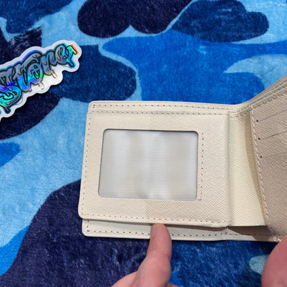 LOUIS VUITTON MULTIPLE WALLET DAMIER WHITE