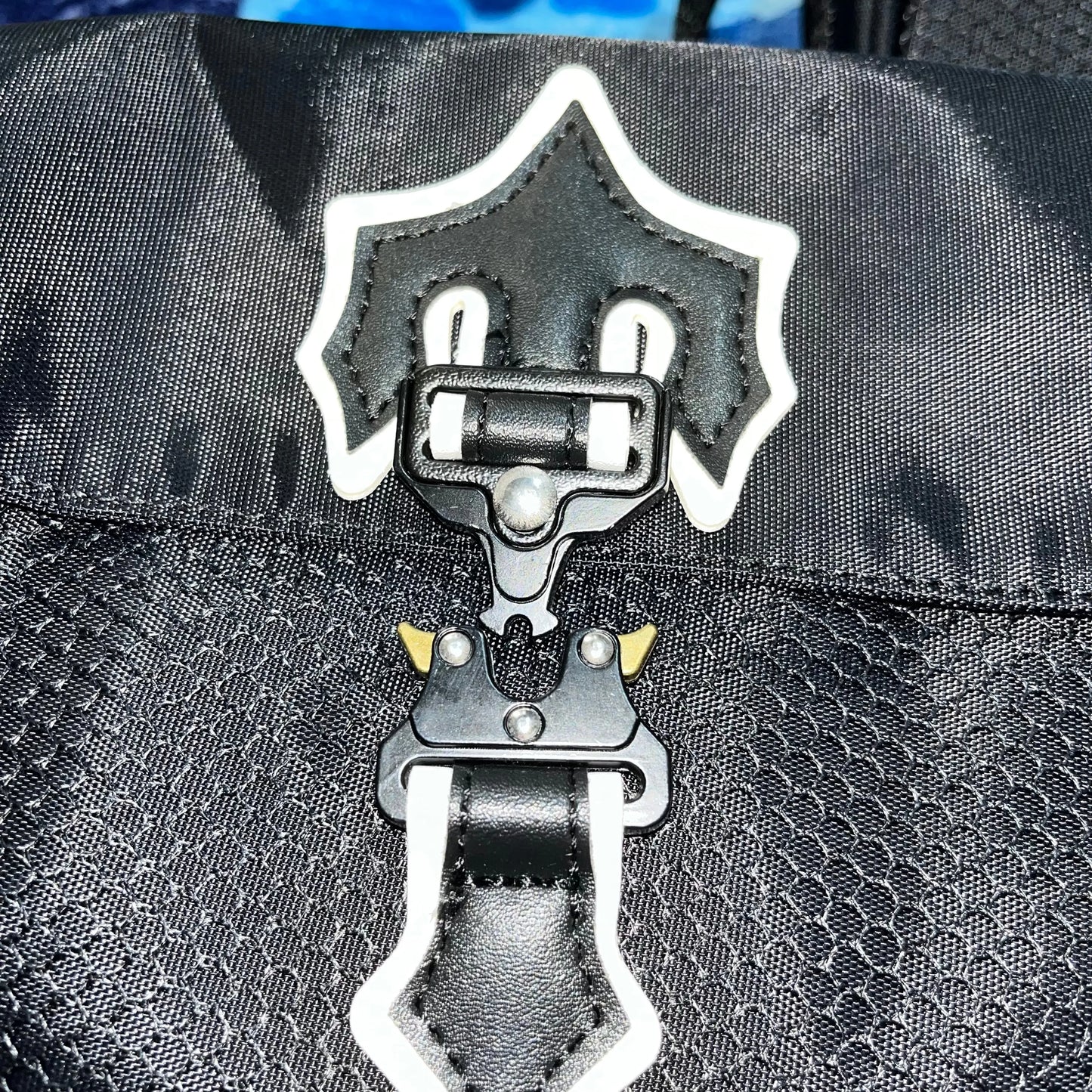TRAPSTAR IRONGATE T CROSSBODY BAG BLACK