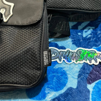 TRAPSTAR IRONGATE T CROSSBODY BAG BLACK