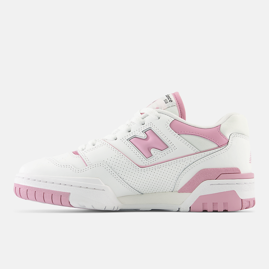 NEW BALANCE 550 WHITE BUBBLEGUM PINK