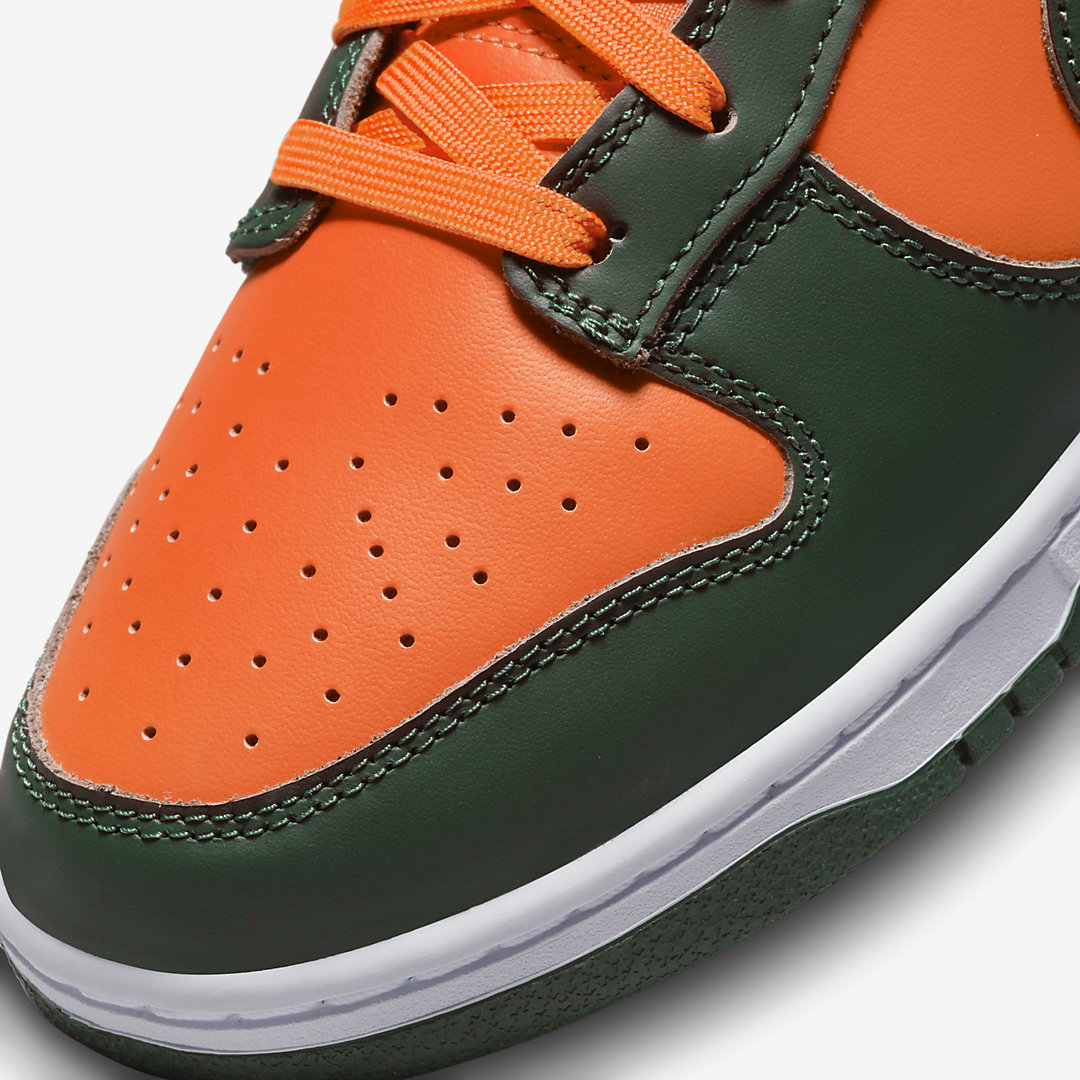 NIKE DUNK LOW MIAMI HURRICANES