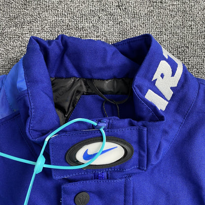 NIKE X NOCTA L'ART RACING JACKET DEEP ROYAL BLUE