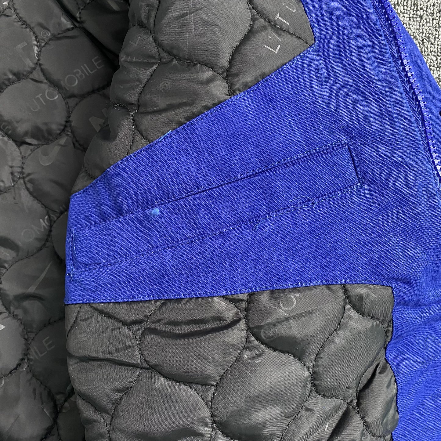 NIKE X NOCTA L'ART RACING JACKET DEEP ROYAL BLUE