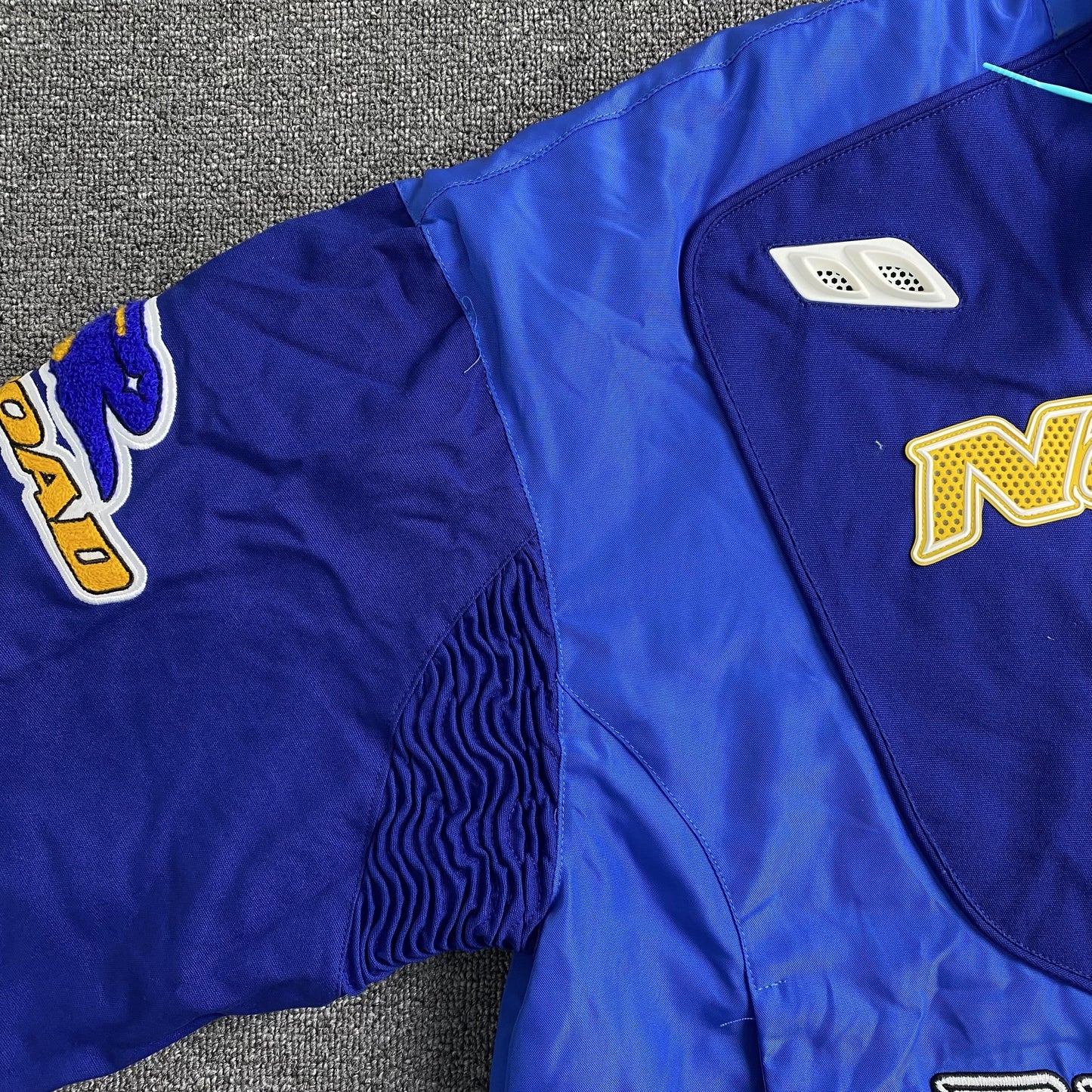 NIKE X NOCTA L'ART RACING JACKET DEEP ROYAL BLUE
