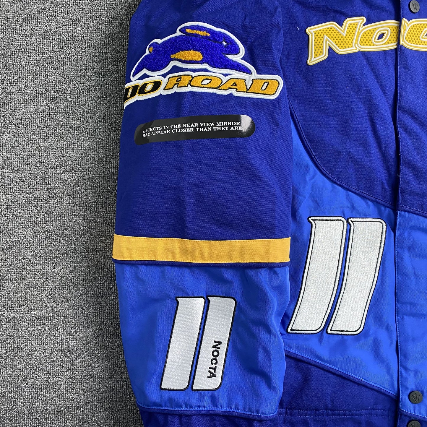 NIKE X NOCTA L'ART RACING JACKET DEEP ROYAL BLUE