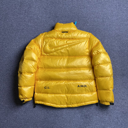 NIKE X NOCTA SUNSET PUFFER JACKET YELLOW