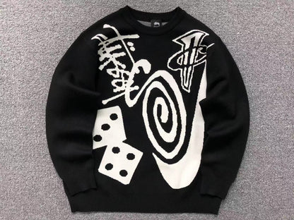Nike X Stussy Knit Sweater Black