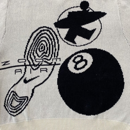 NIKE X STUSSY KNIT SWEATER NATURAL