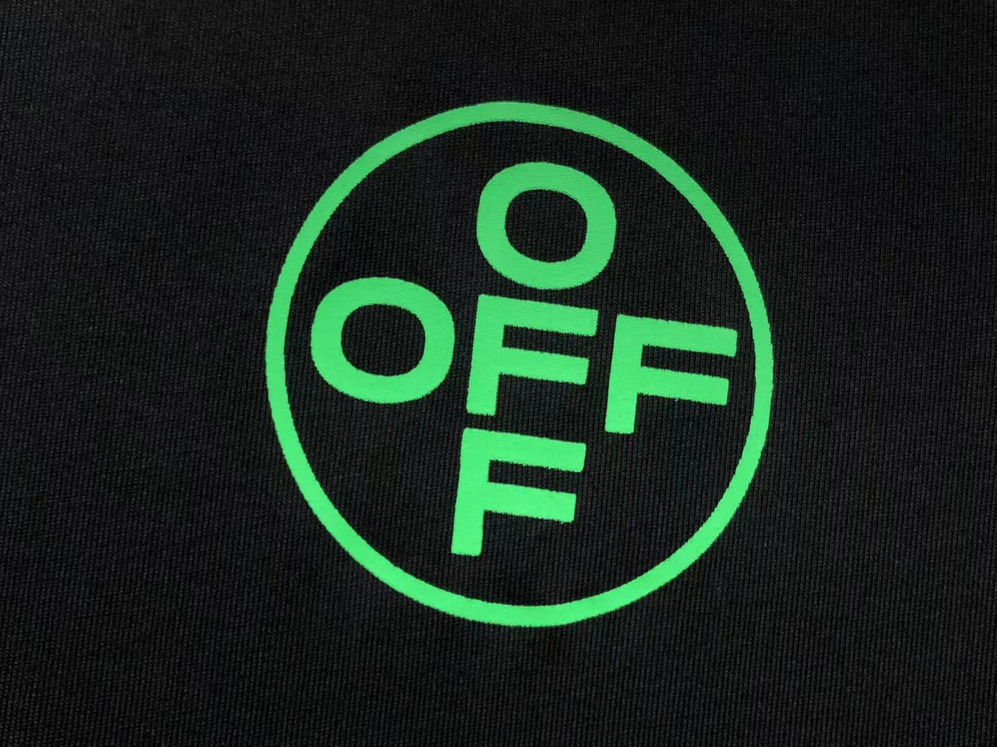 Off White Arch Shapes Tee Black