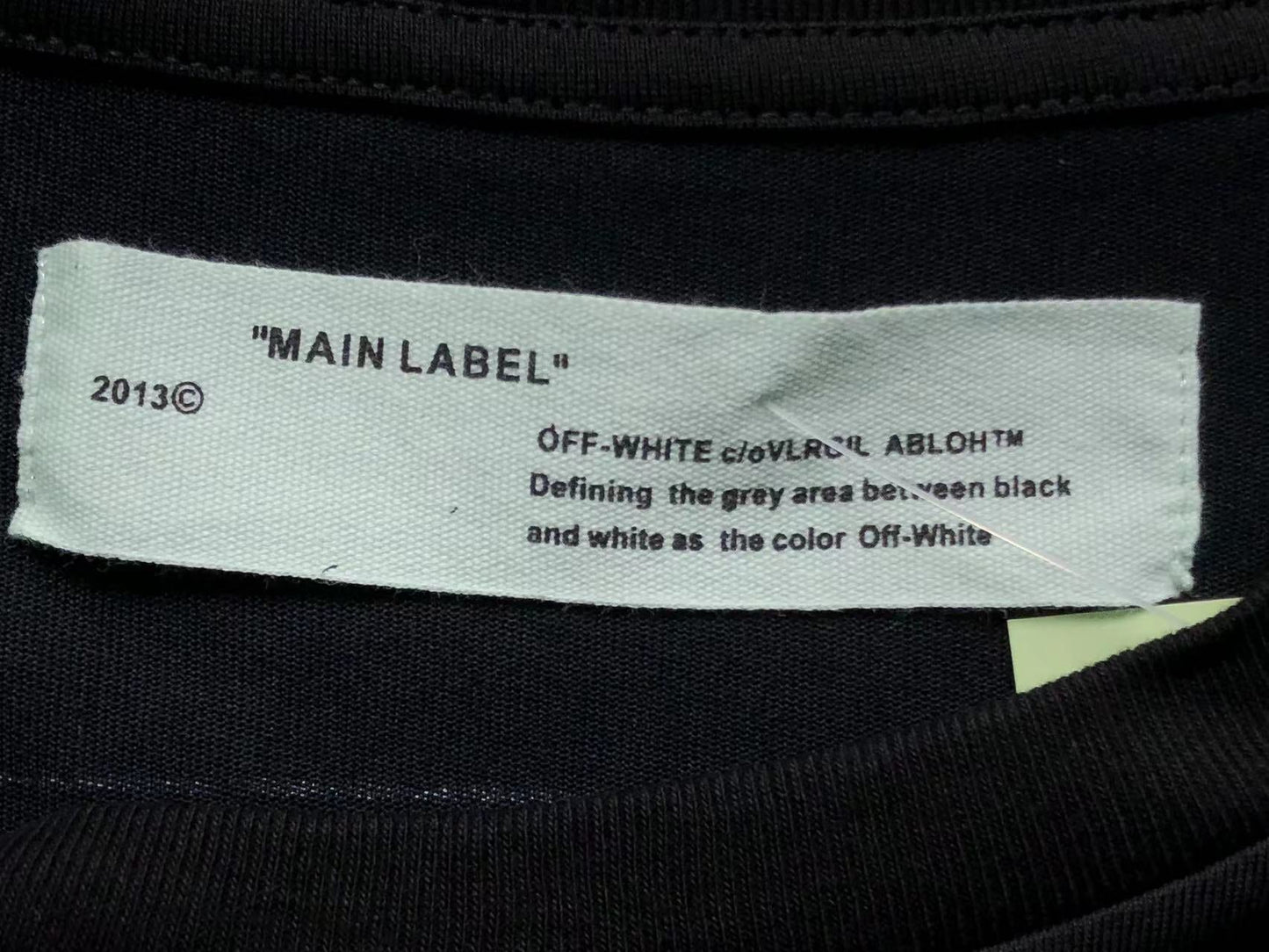 Off White Arch Shapes Tee Black