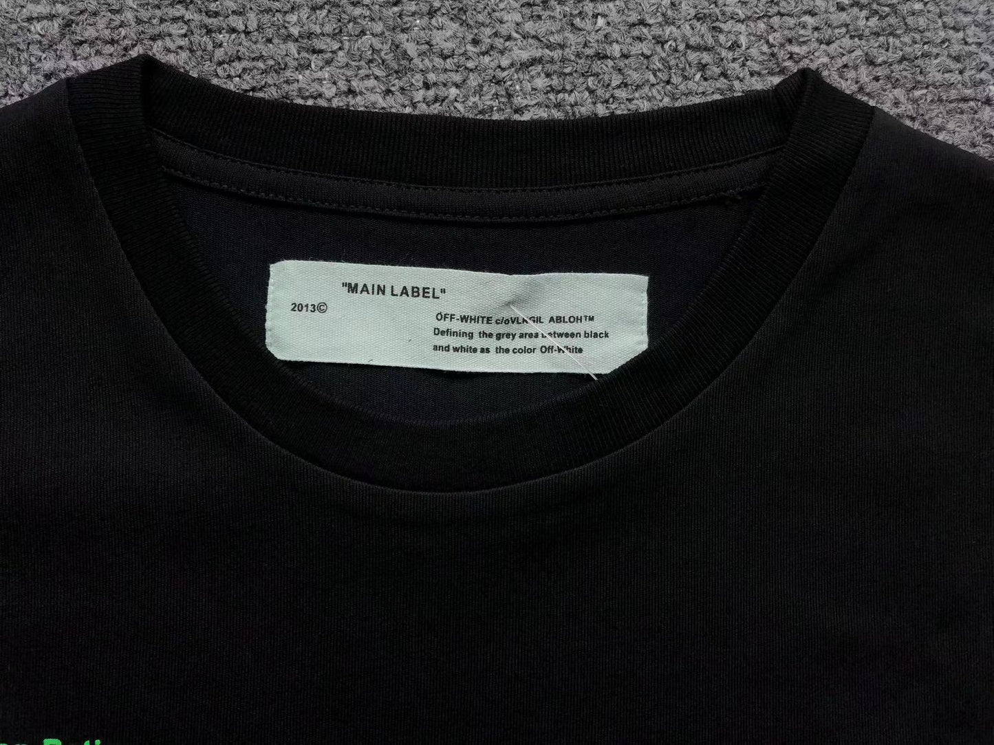 Off White Arch Shapes Tee Black