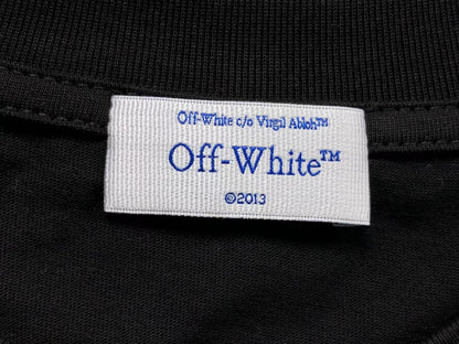 OFF WHITE ARROW CASH TEE BLACK
