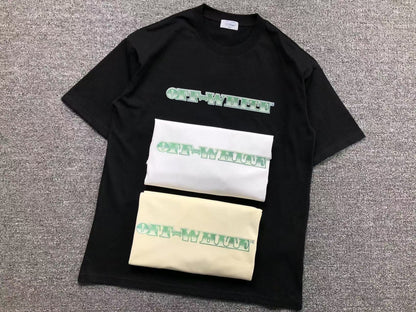 OFF WHITE ARROW CASH TEE WHITE