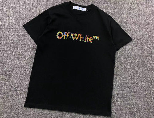 Off White Boys Sketch Logo Tee Black