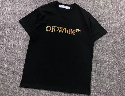 Off White Boys Sketch Logo Tee Black