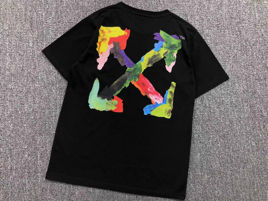 Off White Brush Arrows Tee Black