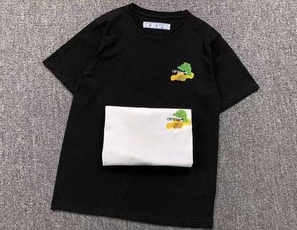 Off White Brush Arrows Tee White