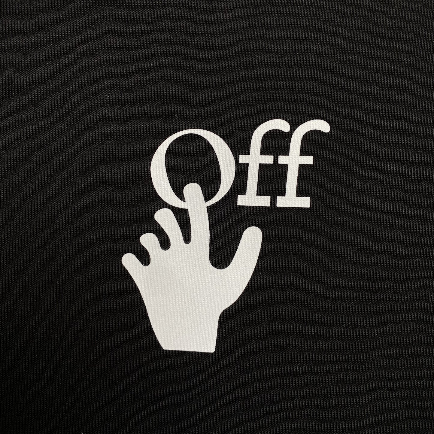 OFF WHITE BUBBLE ARROWS CREWNECK BLACK