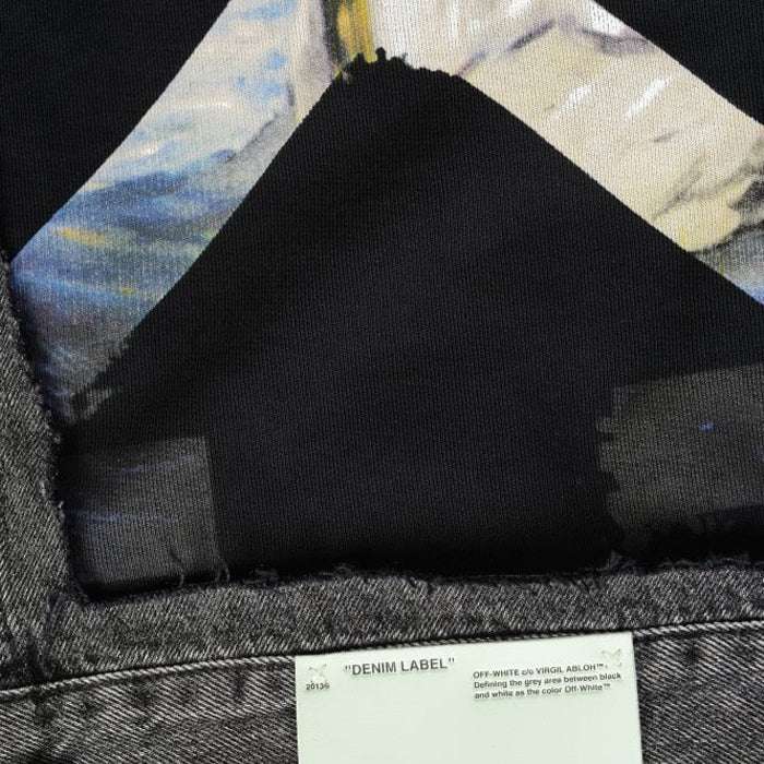 OFF WHITE CABAN DENIM JACKET