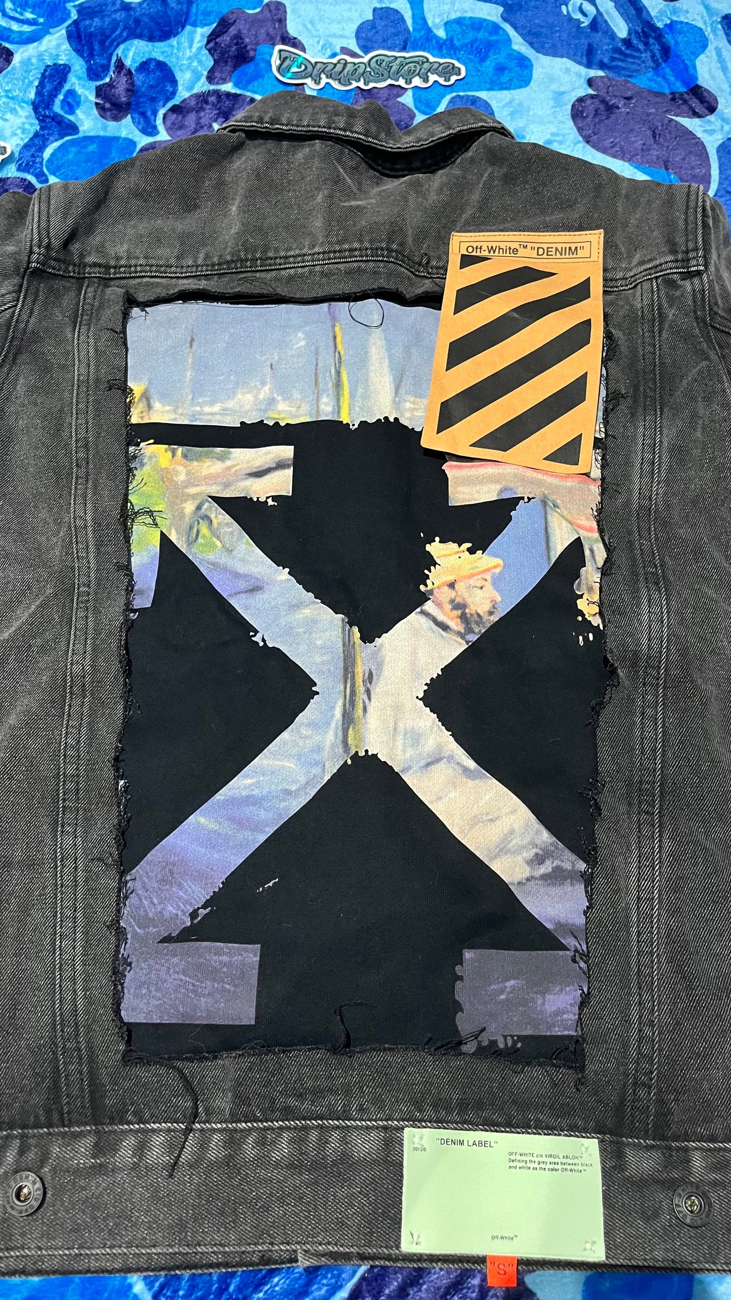 OFF WHITE CABAN DENIM JACKET