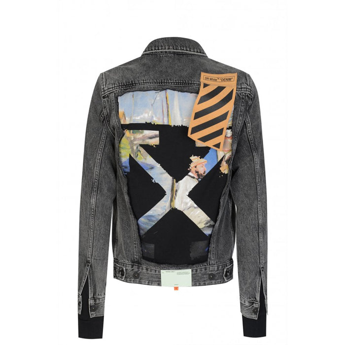 OFF WHITE CABAN DENIM JACKET