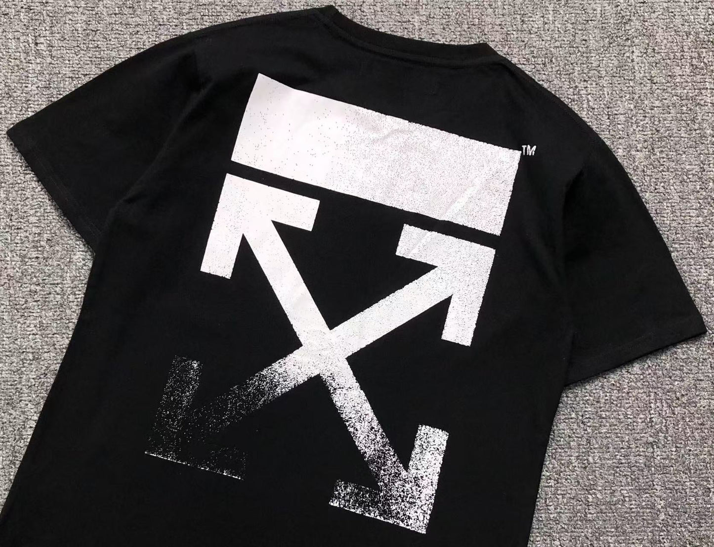Off White Degrade Arrows Tee Black