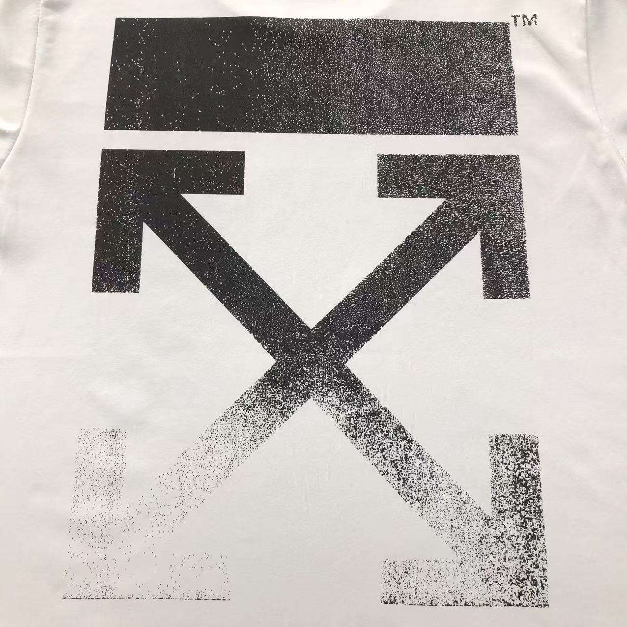 Off White Degrade Arrows Tee White