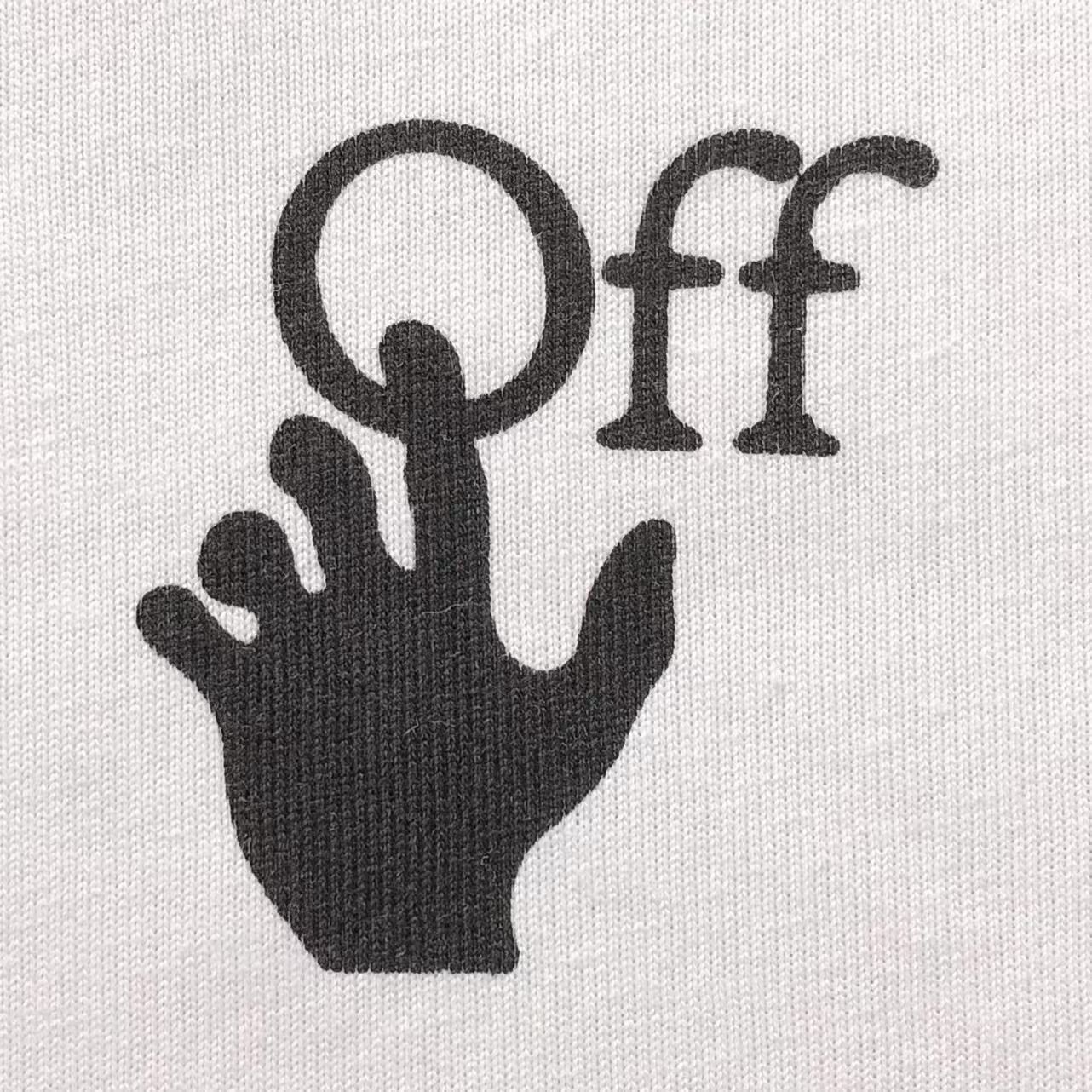 Off White Degrade Arrows Tee White