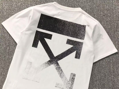 Off White Degrade Arrows Tee White