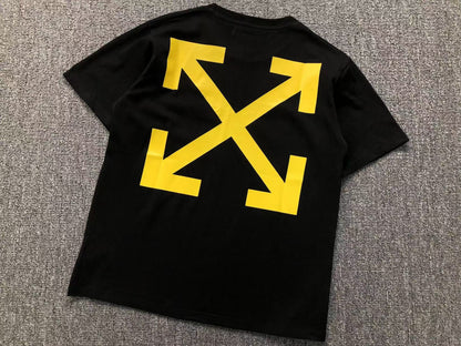 Off White Diag Arrow Caravaggio Mercy Tee Black