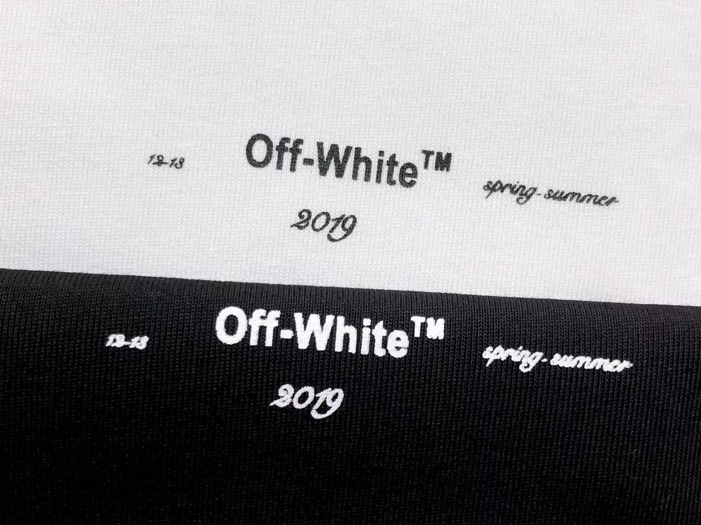 Off White Diag Arrows Monet Tee White