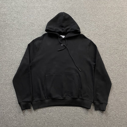 OFF WHITE DOUBLE MOON ARROW HOODIE BLACK