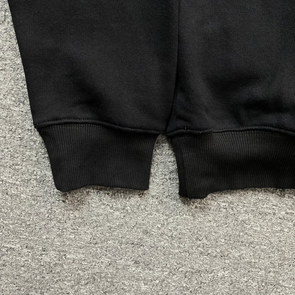 OFF WHITE DOUBLE MOON ARROW HOODIE BLACK