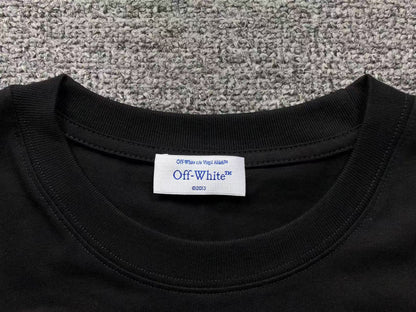 Off White Dragon Bee Tee Black