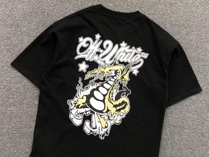 Off White Dragon Tee Black