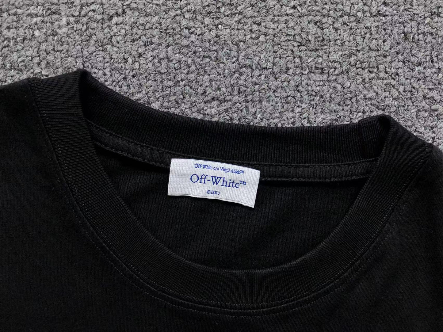 Off White Dragon Tee Black