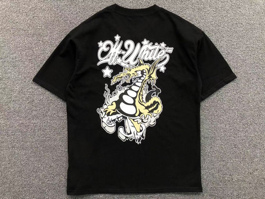 Off White Dragon Tee Black