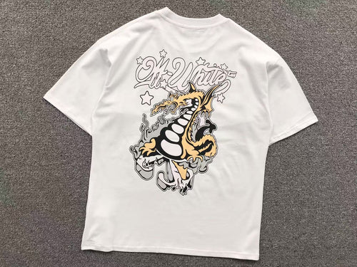Off White Dragon Tee White