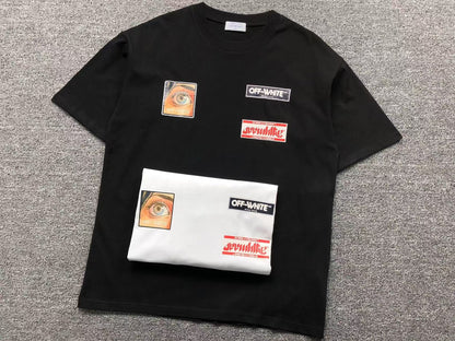 Off White Eye Logo Tee Black