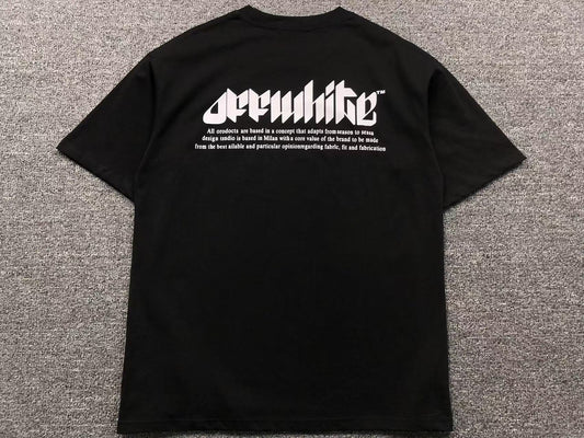 Off White Eye Logo Tee Black