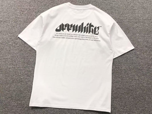 Off White Eye Logo Tee White