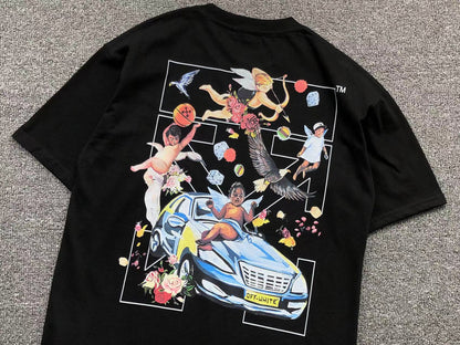 Off White Fresco Arrow Tee Black
