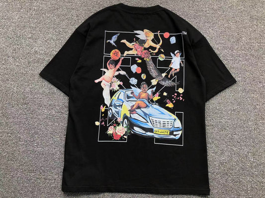 Off White Fresco Arrow Tee Black