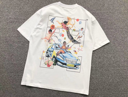 Off White Fresco Arrow Tee White